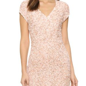 Parker Gold Sequin Serena Dress XS